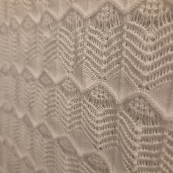 Aleeza Sylvie Chic Three Quarter Sleeve Ivory Midi Dress - Picture 8 of 11